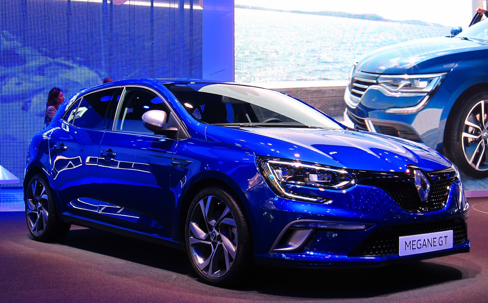 Renault Mégane GT, likely the fourth-generation GT model from 2015.