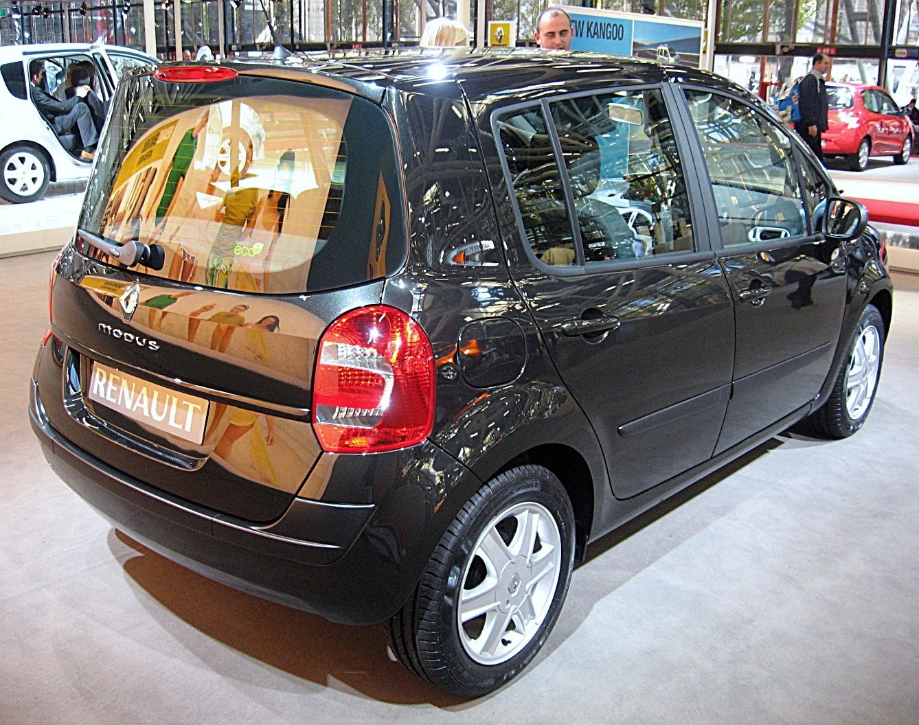 Renault Modus (facelift, rear view)