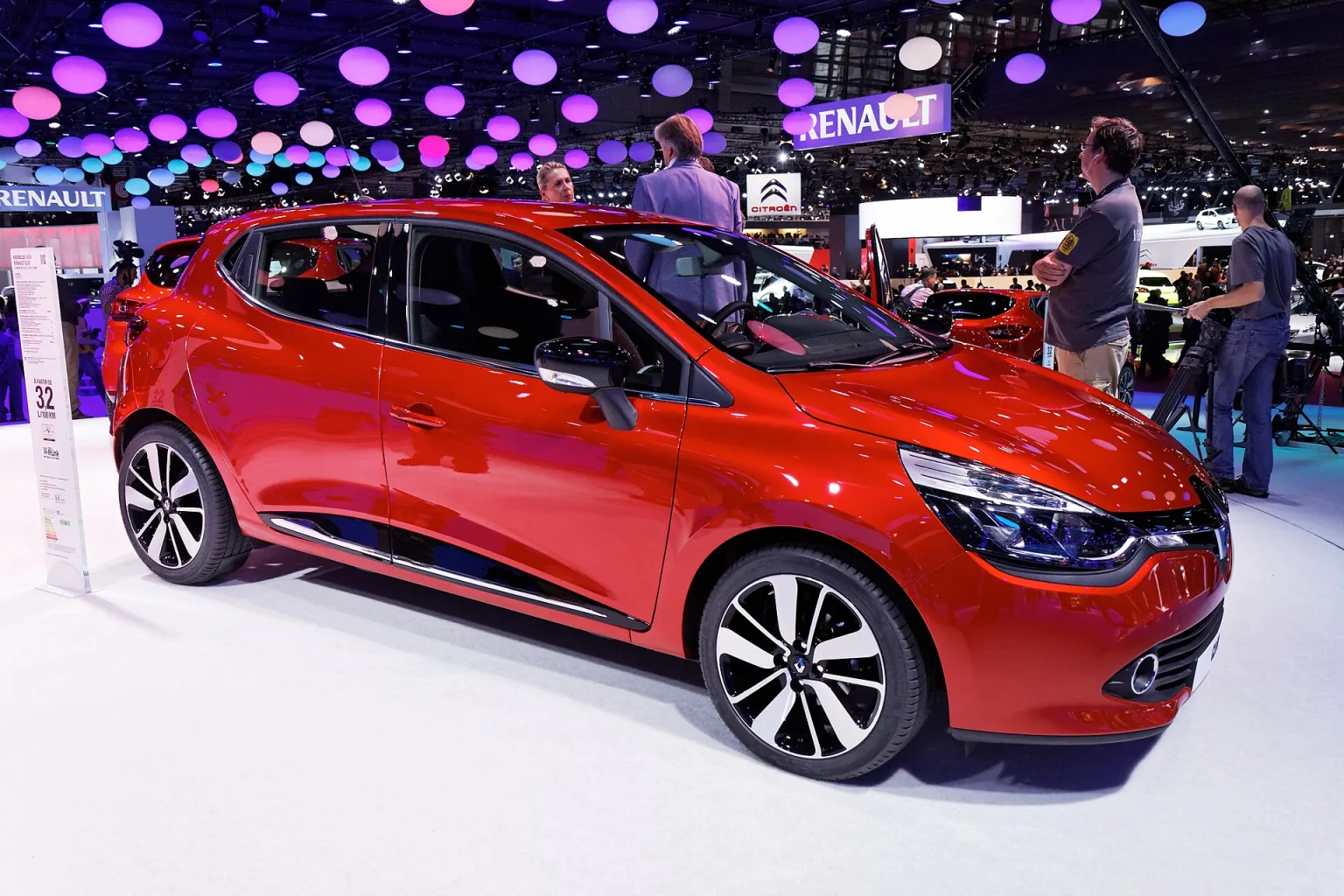 Renault Clio IV at the 2012 Paris Motor Show