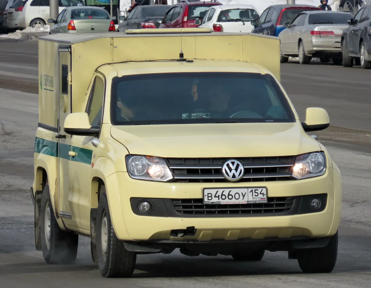 2012 Volkswagen Amarok cash-in-transit vehicle