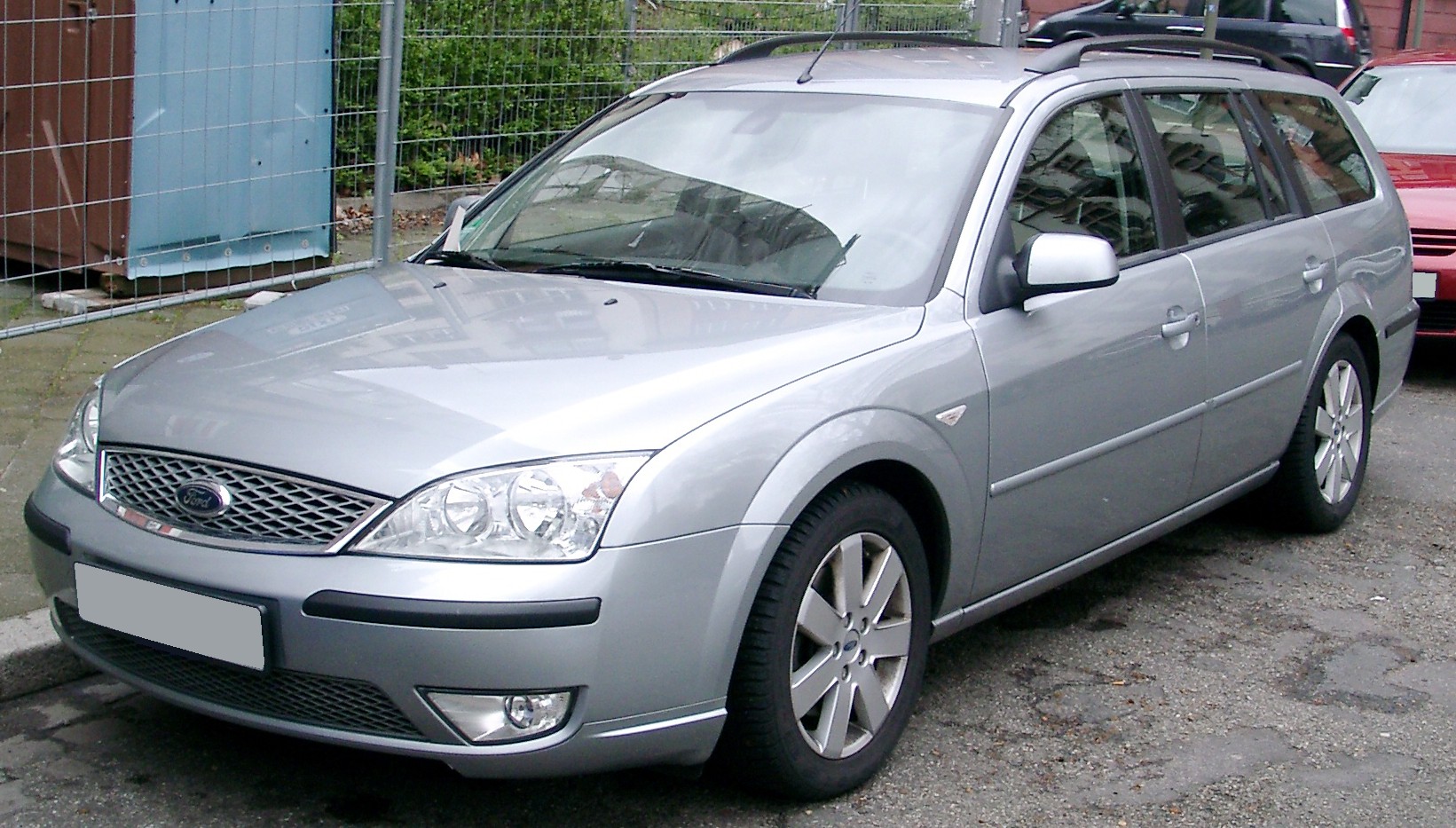 Ford Mondeo Turnier (wagon), front view, 2008
