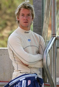 Sam Bird in 2016, British racing driver