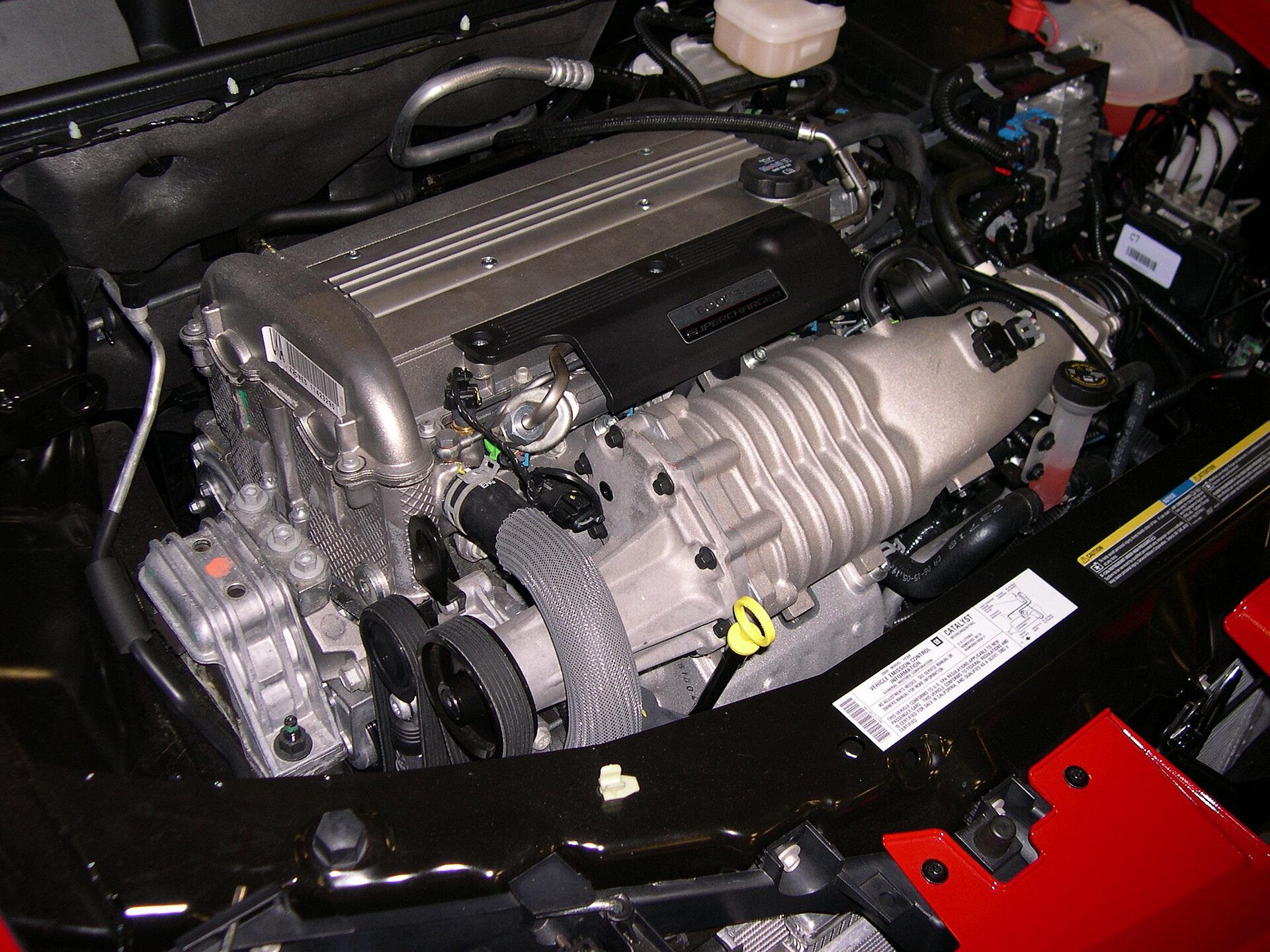 2006 Saturn Ion Red Line engine bay