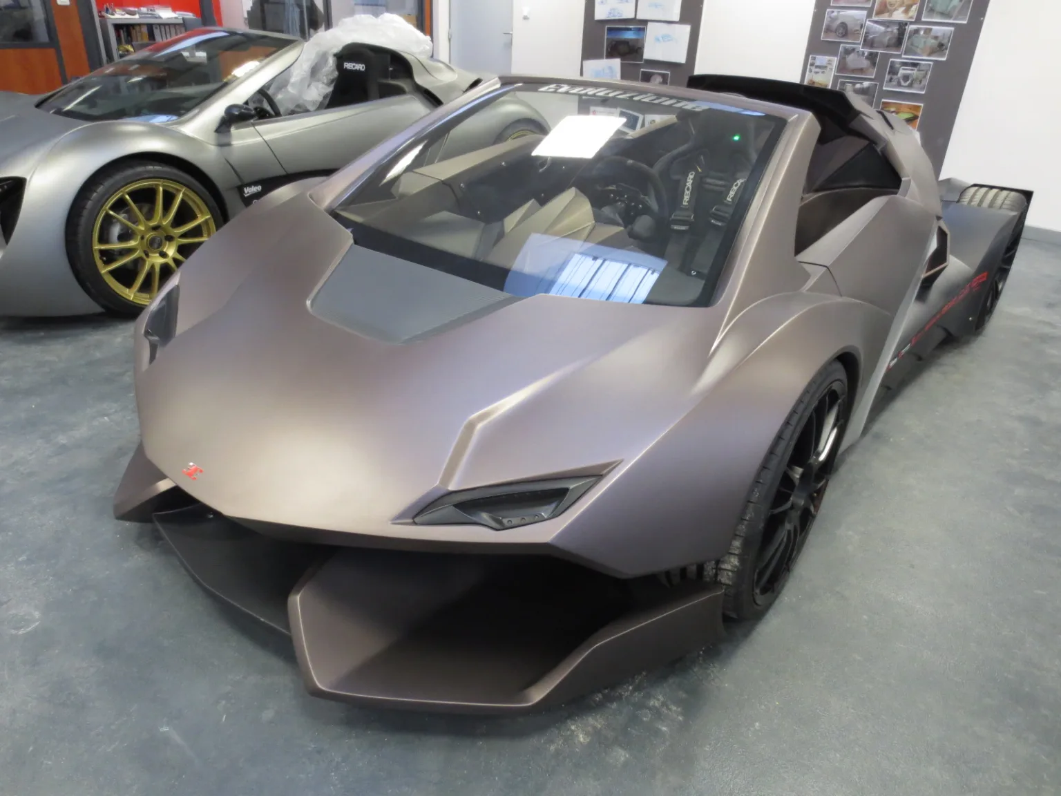 Sbarro Evoluzione concept car at the 2011 Geneva Motor Show