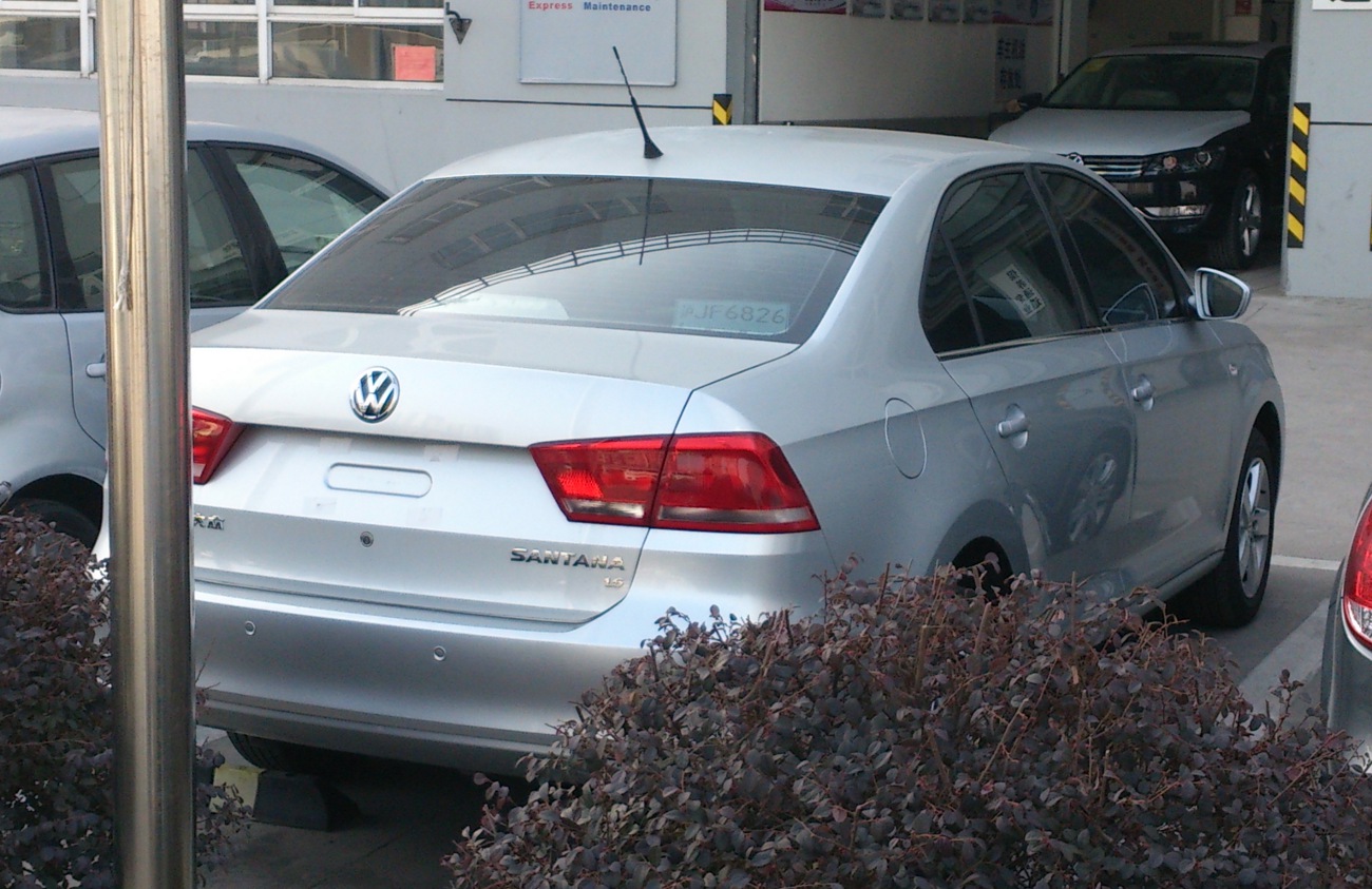 2013 Volkswagen Santana (China second generation)