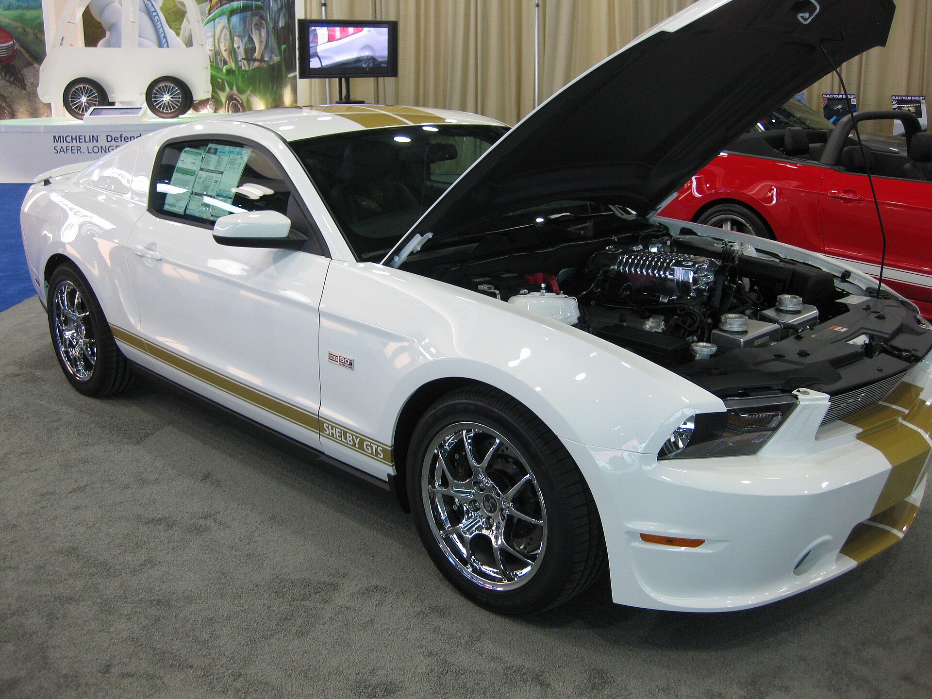 Shelby GTS 50th Anniversary at NAIAS 2012