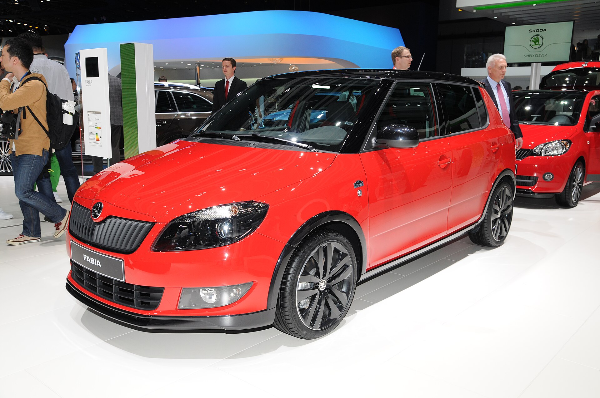 Skoda Fabia Monte Carlo at the 2014 Geneva Motor Show
