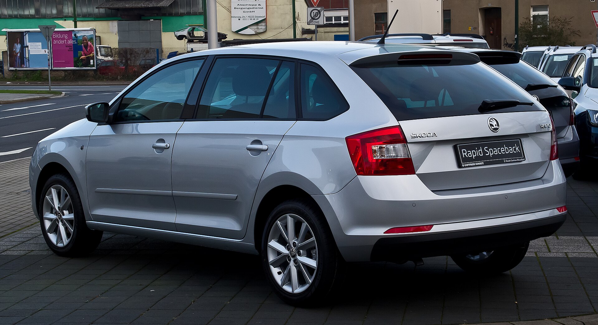 Skoda Rapid Spaceback 1.2 TSI Elegance, Düsseldorf, January 2014
