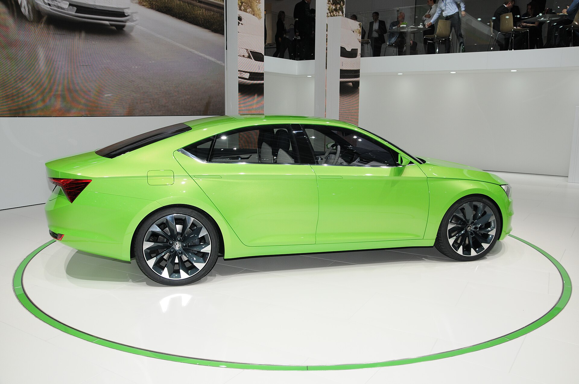 Skoda VisionC Concept at the 2014 Geneva Motor Show