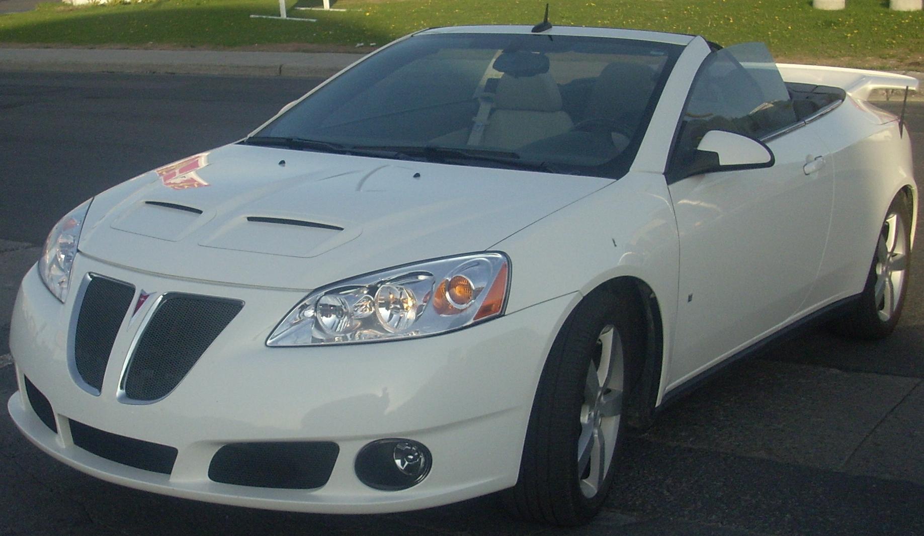 2008-2010 Pontiac G6 GT Street Edition Convertible