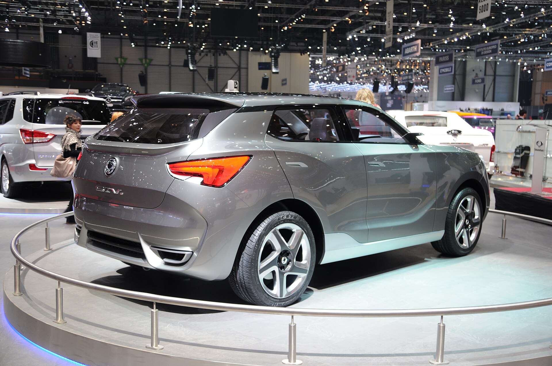 SsangYong SIV-1 Concept at the 2013 Geneva Motor Show