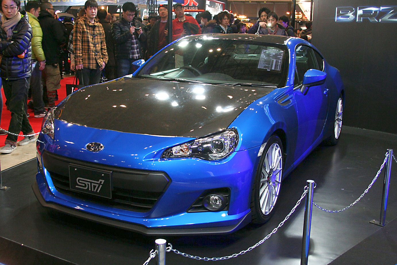 Subaru BRZ STI Concept at the 2012 Tokyo Auto Salon