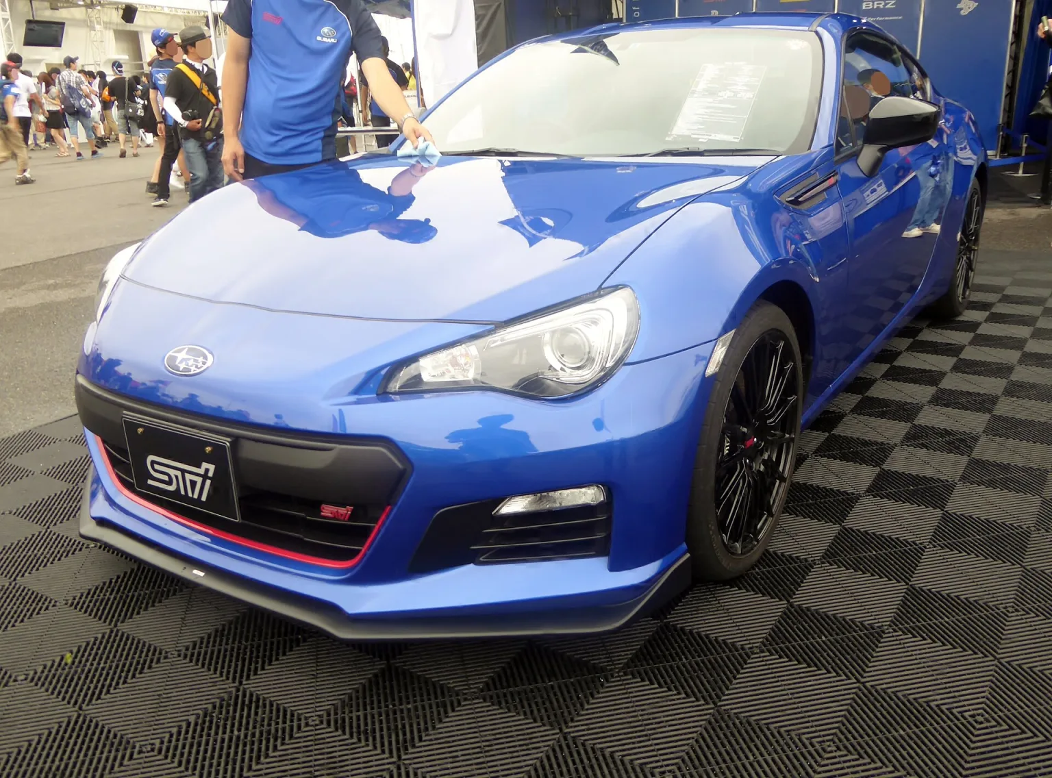 Subaru BRZ tS (ZC6) front view