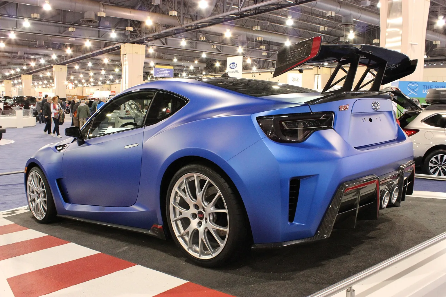 Subaru BRZ STI Performance Concept at the 2015 New York Auto Show.