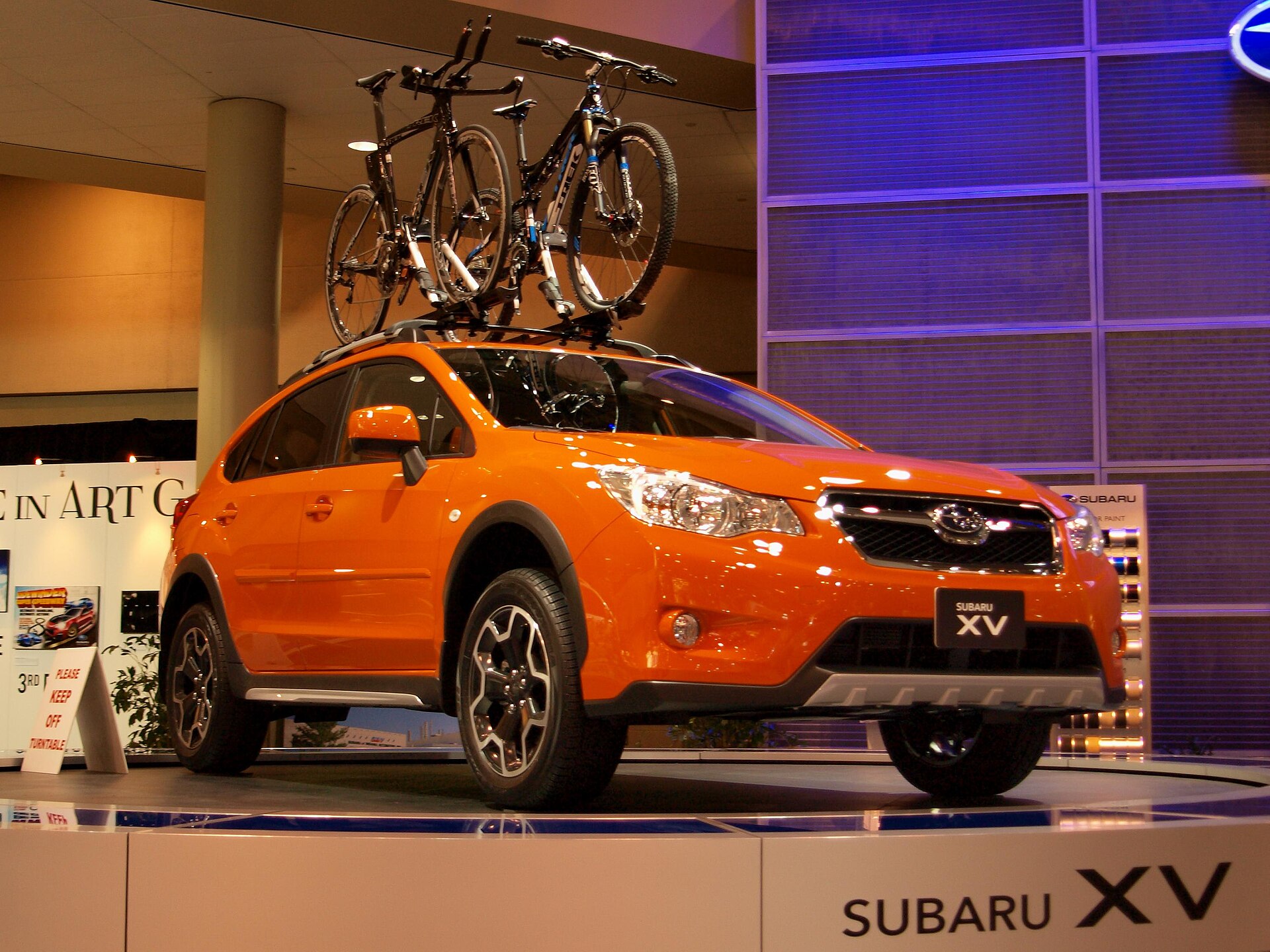 2012 Subaru XV at the 2012 Canadian International AutoShow