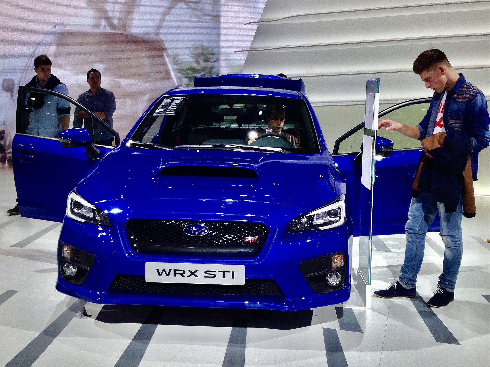2014 Subaru WRX STI at Geneva Motor Show