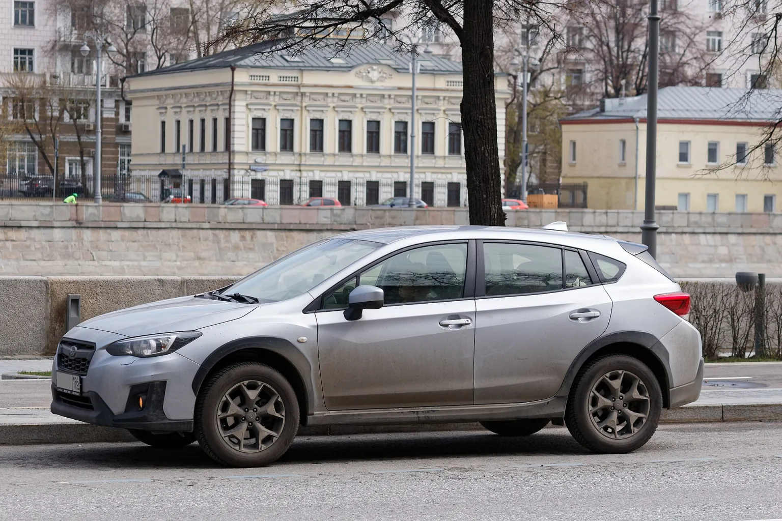 Subaru XV (GT) photographed in Moscow, April 2026