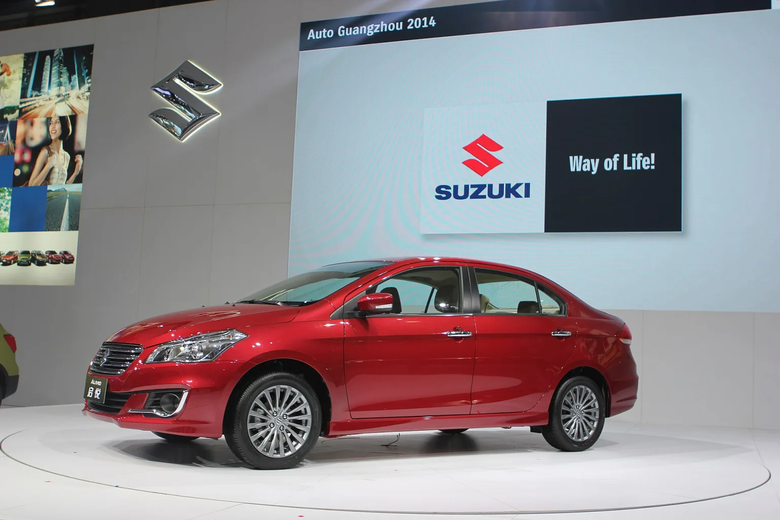 Suzuki Alivio (Ciaz) at Auto Guangzhou 2014