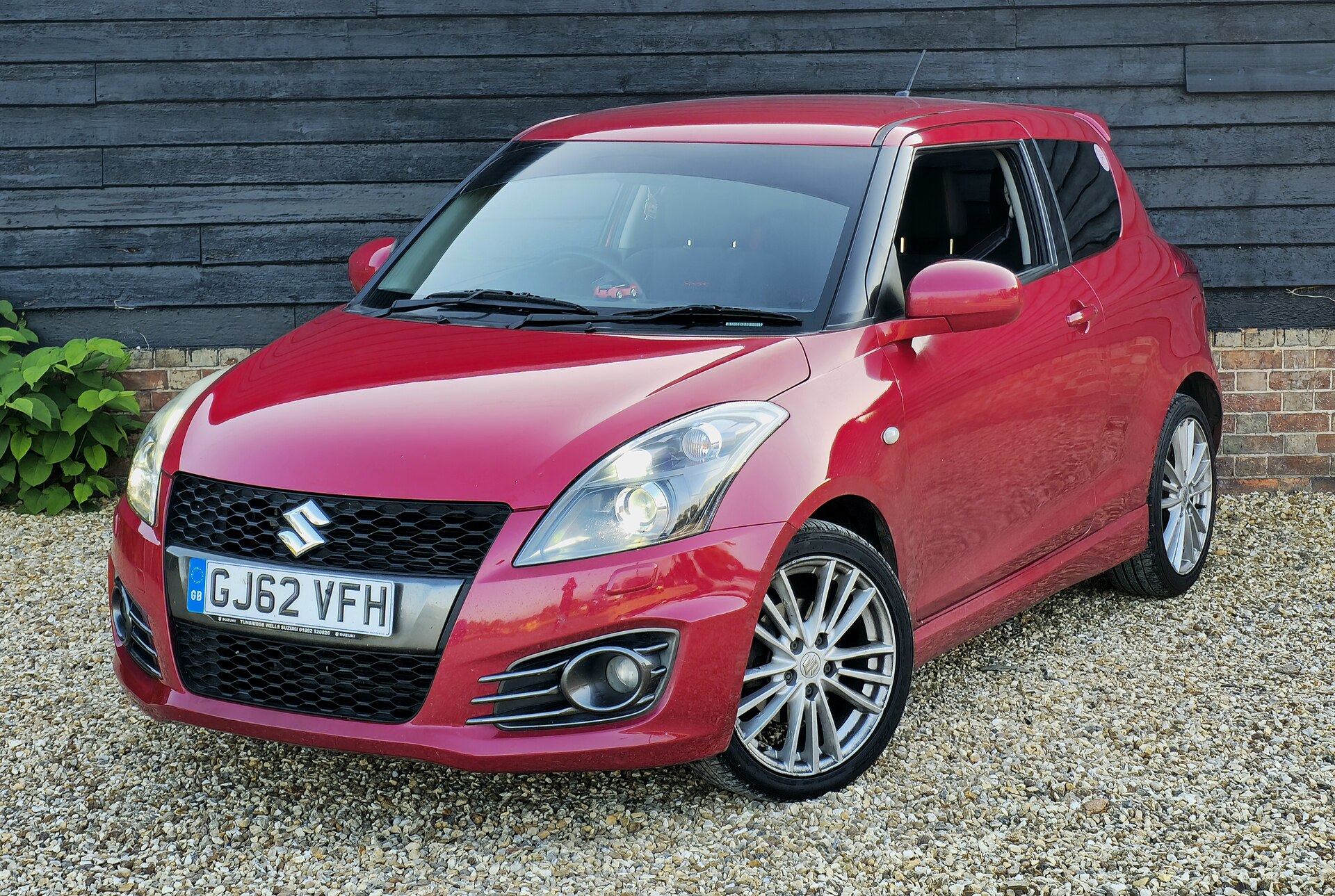 2012 Suzuki Swift Sport at an auto show
