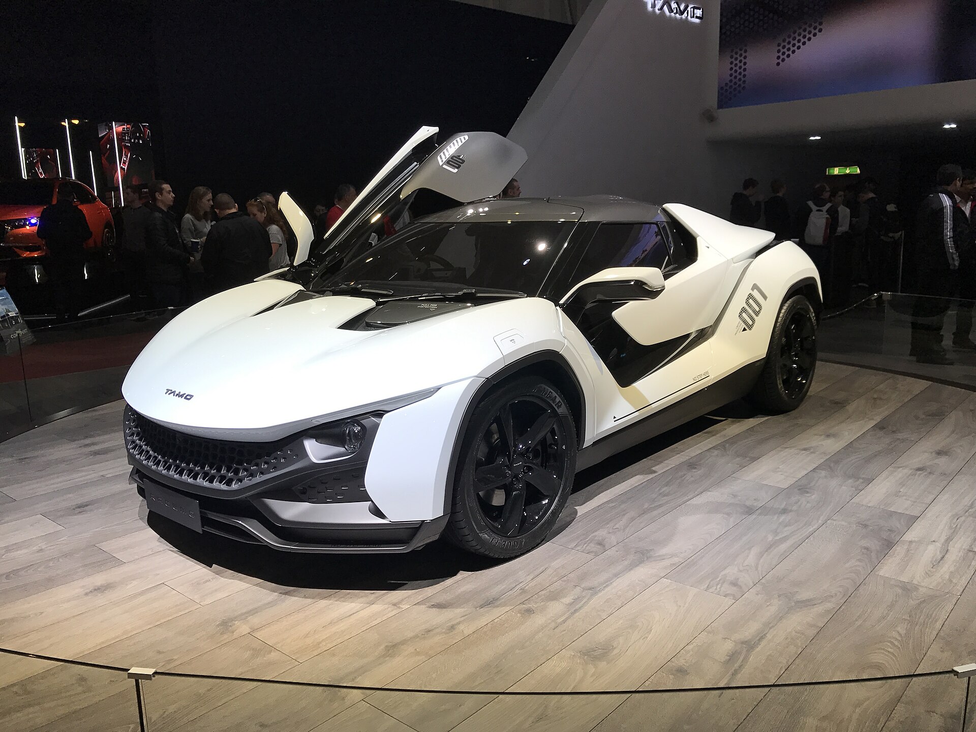 Tamo Racemo sports car concept at the 2017 Geneva Motor Show