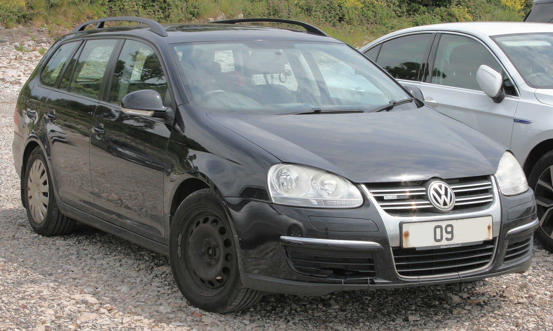 2009 Volkswagen Golf Bluemotion 1.9TDI (Front)