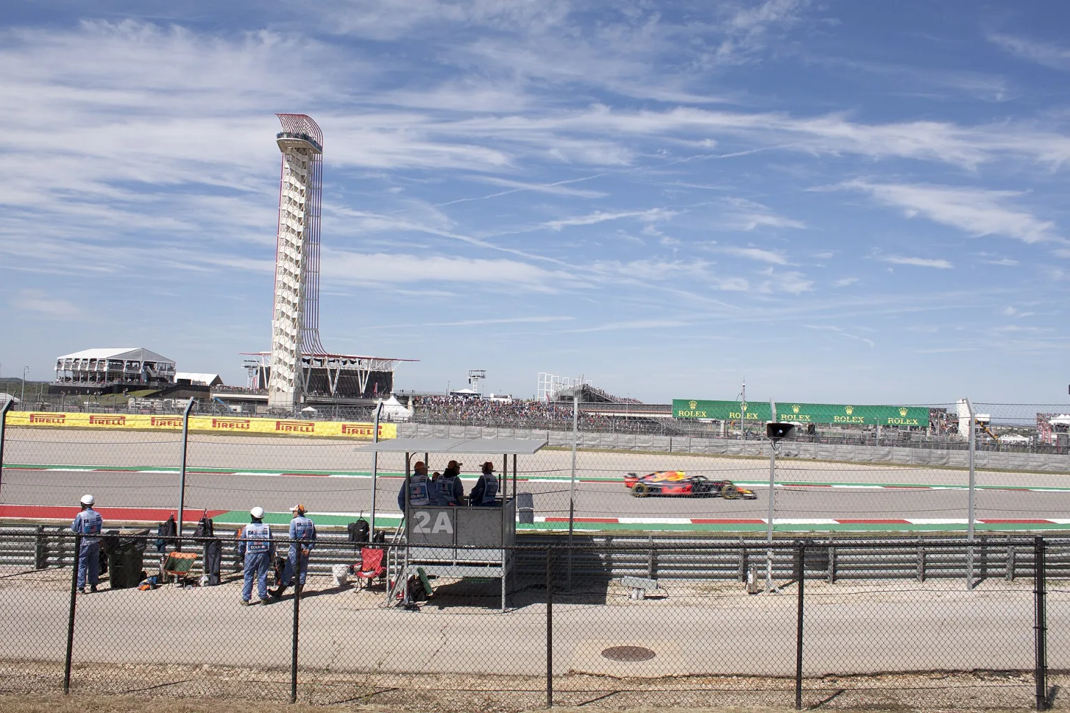 Max Verstappen at the 2018 US Grand Prix