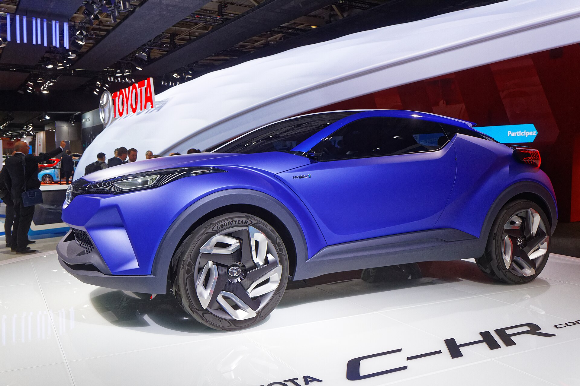 Toyota C-HR Concept at the 2014 Paris Motor Show
