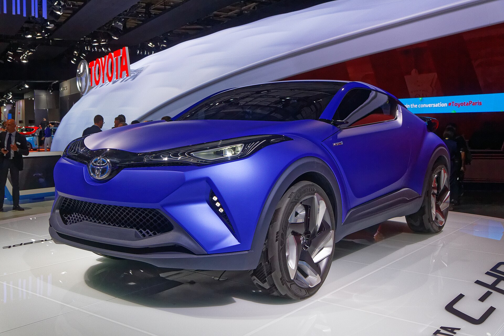 Toyota C-HR Concept at the 2014 Paris Motor Show