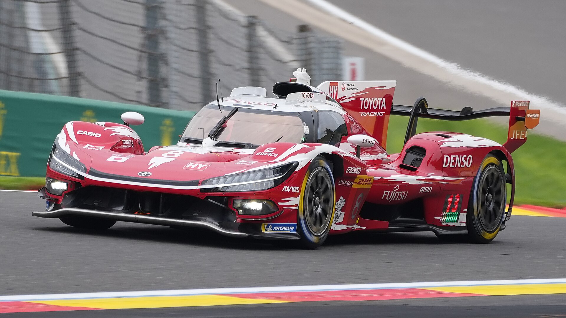 Toyota Racing #8 TR010 Hybrid at the 2026 6 Hours of Spa-Francorchamps