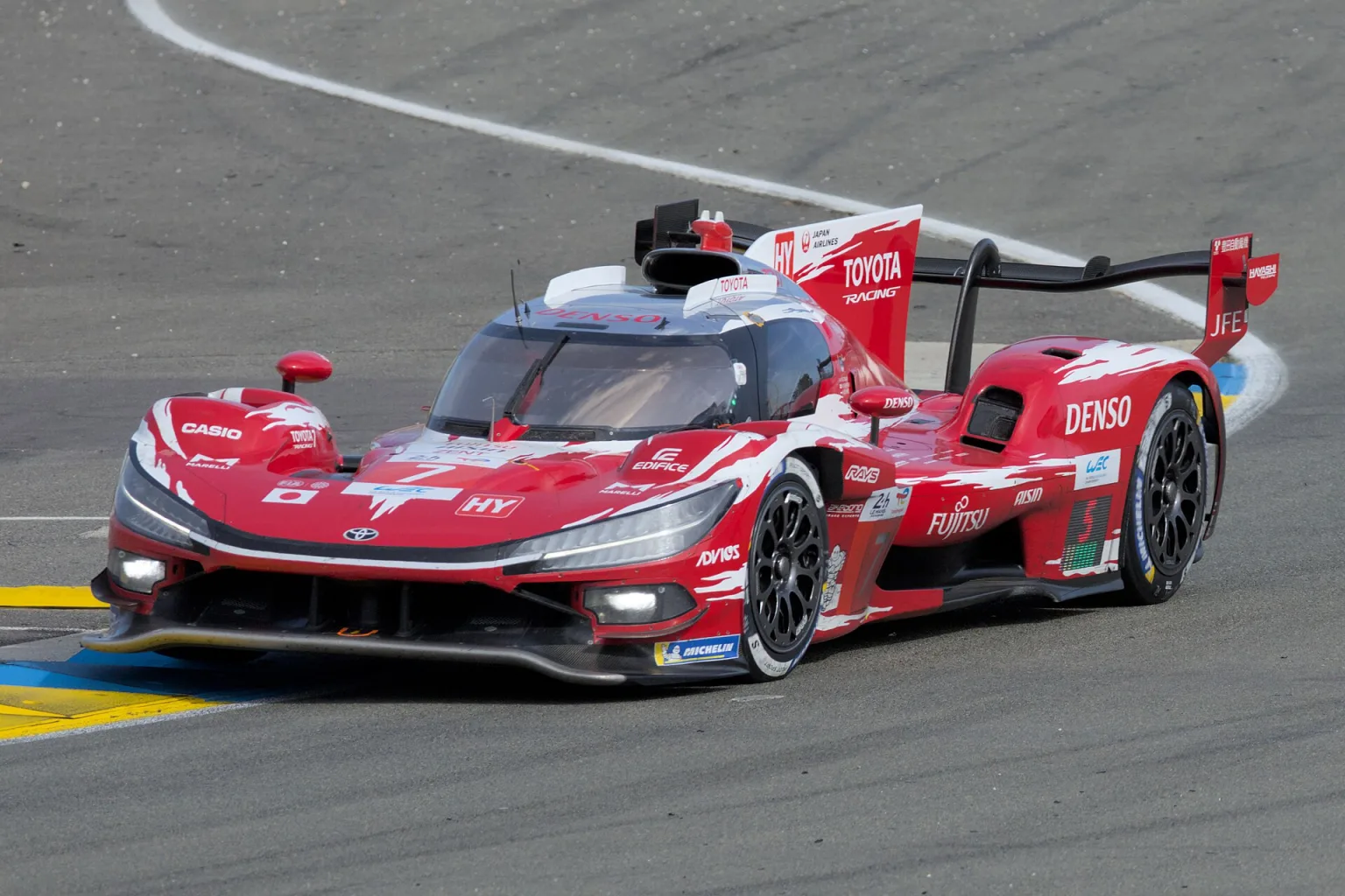 Toyota TR010 Hybrid Hypercar No. 7 at 2026 24 Heures du Mans