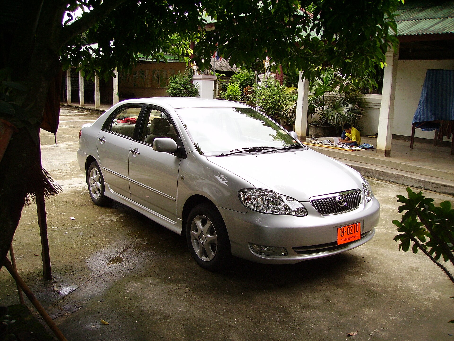 2006 Toyota Corolla Altis (ZZE120) 1.6 E in Taiwan specification