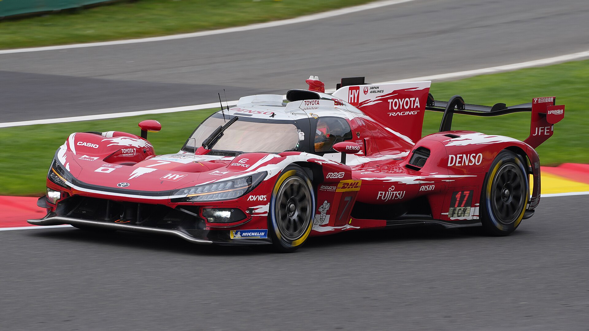 Toyota TR010 Hybrid No.7 at the 2026 6 Hours of Spa-Francorchamps
