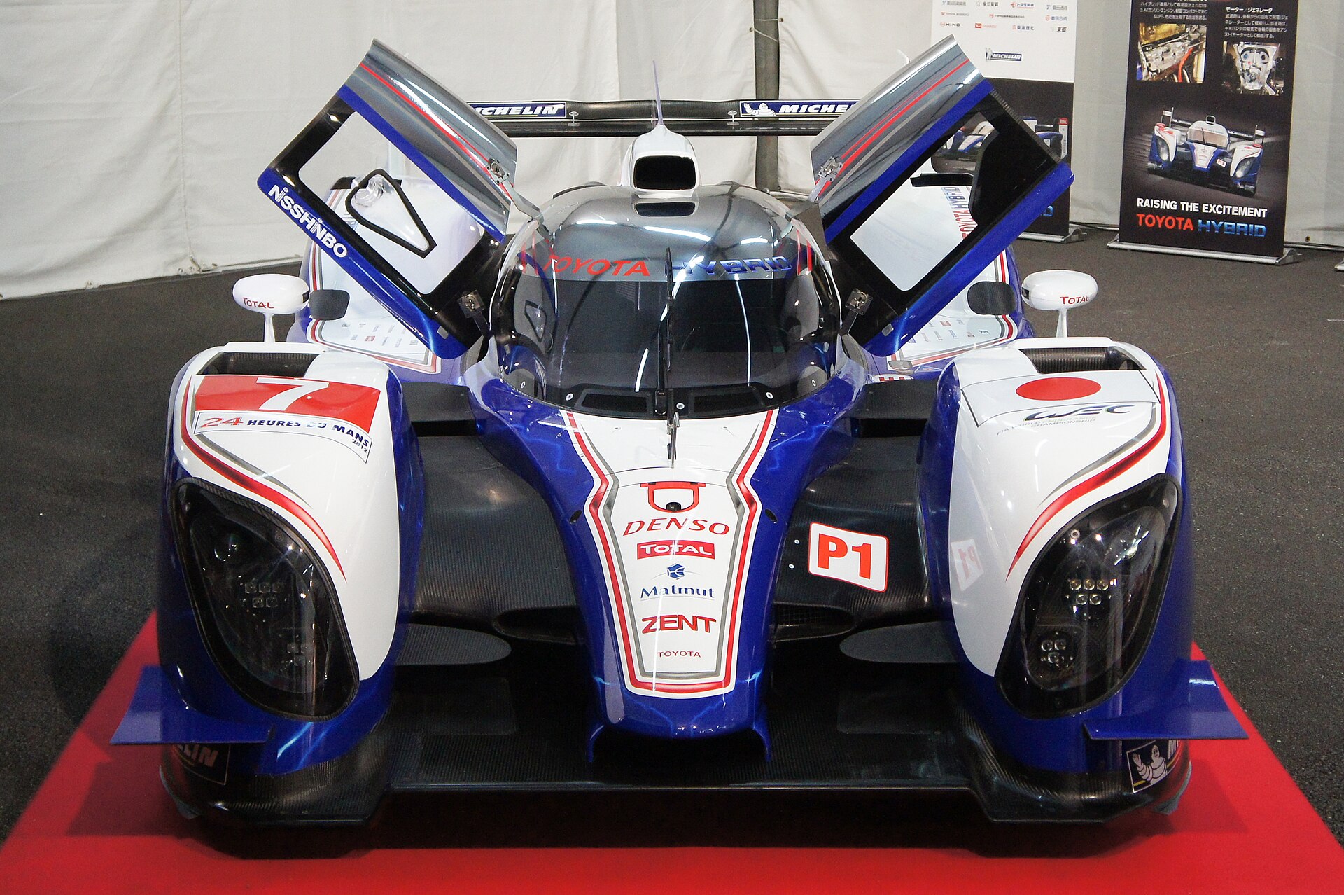 Toyota TS030 Hybrid at the 2012 WEC Fuji