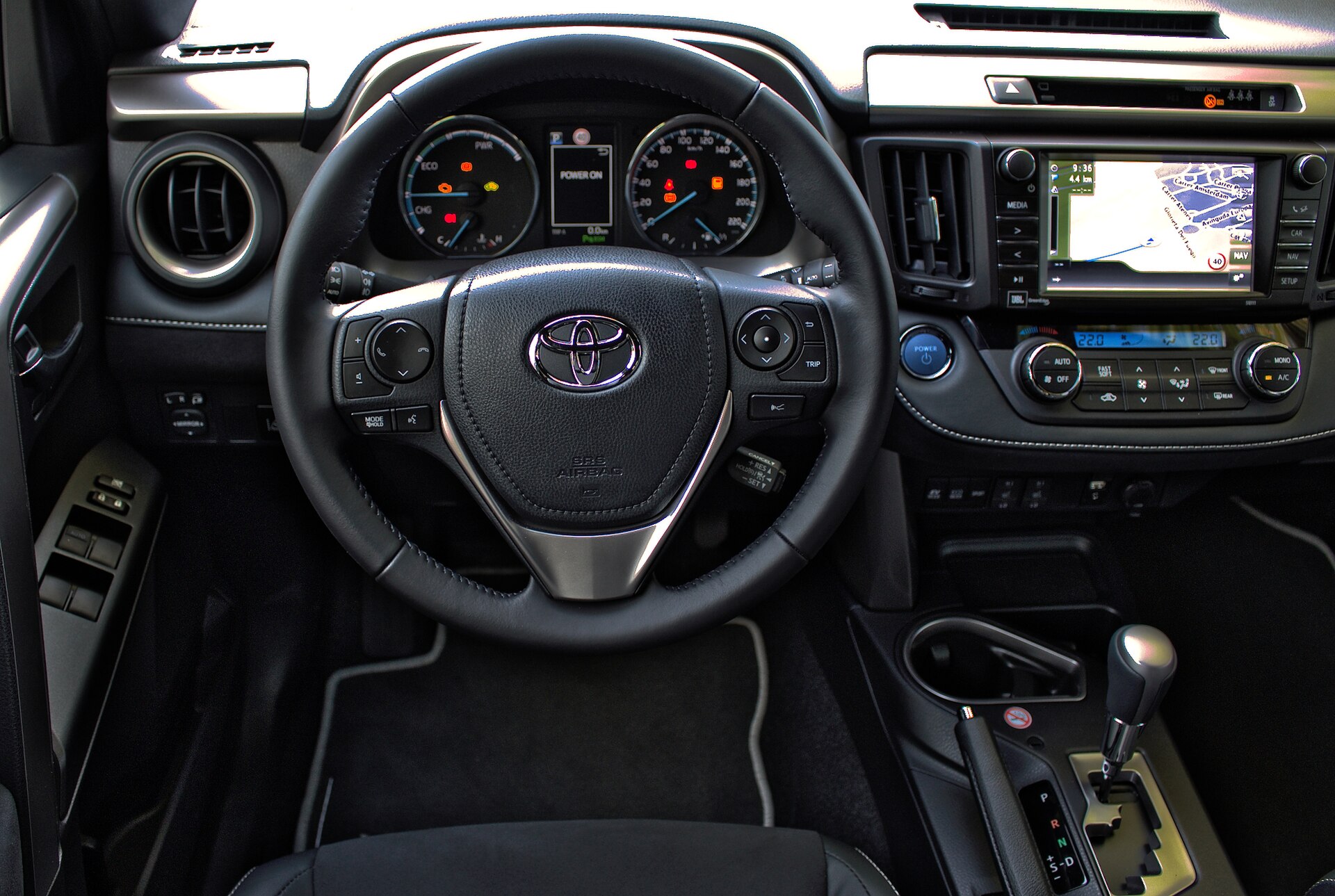 2016 Toyota RAV4 Hybrid interior cockpit