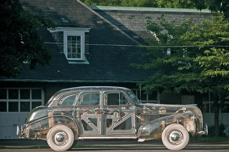 1939 Pontiac Deluxe Six 'Ghost Car' with Plexiglas body