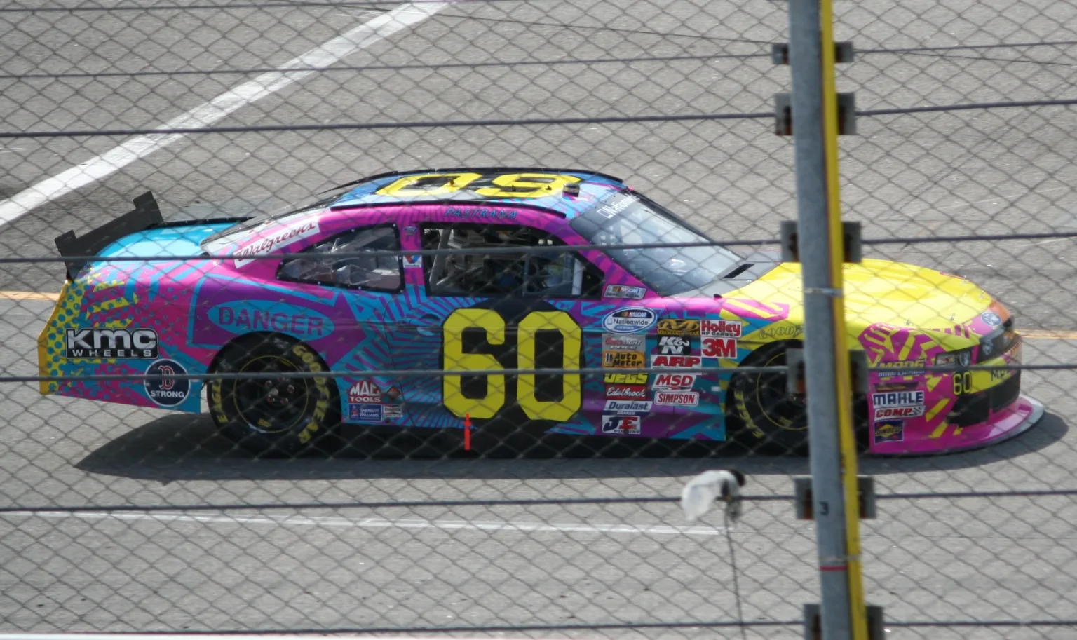 Travis Pastrana's Roush Fenway Ford Mustang, Richmond, April 2013