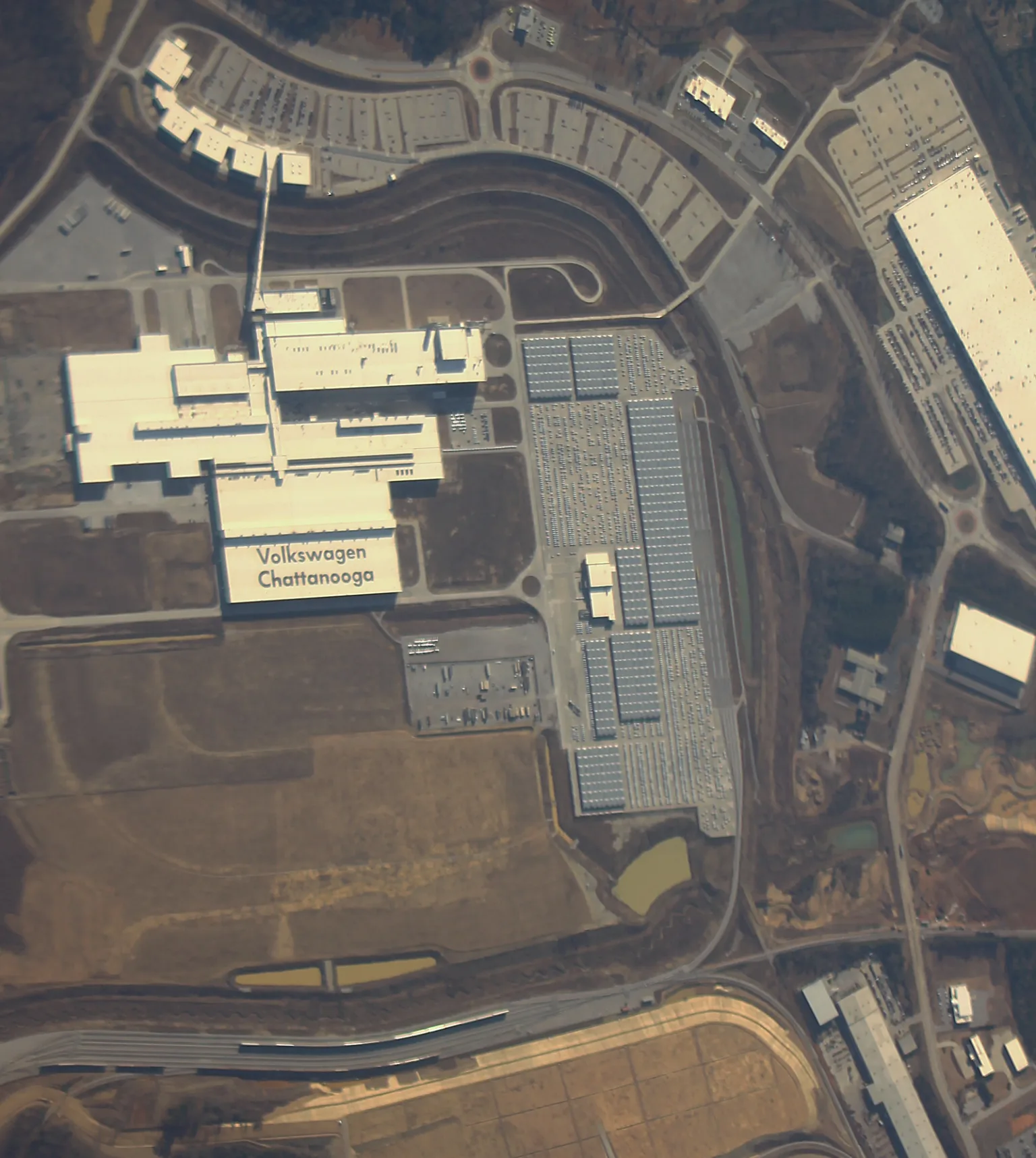 Volkswagen's Chattanooga plant in January 2014.
