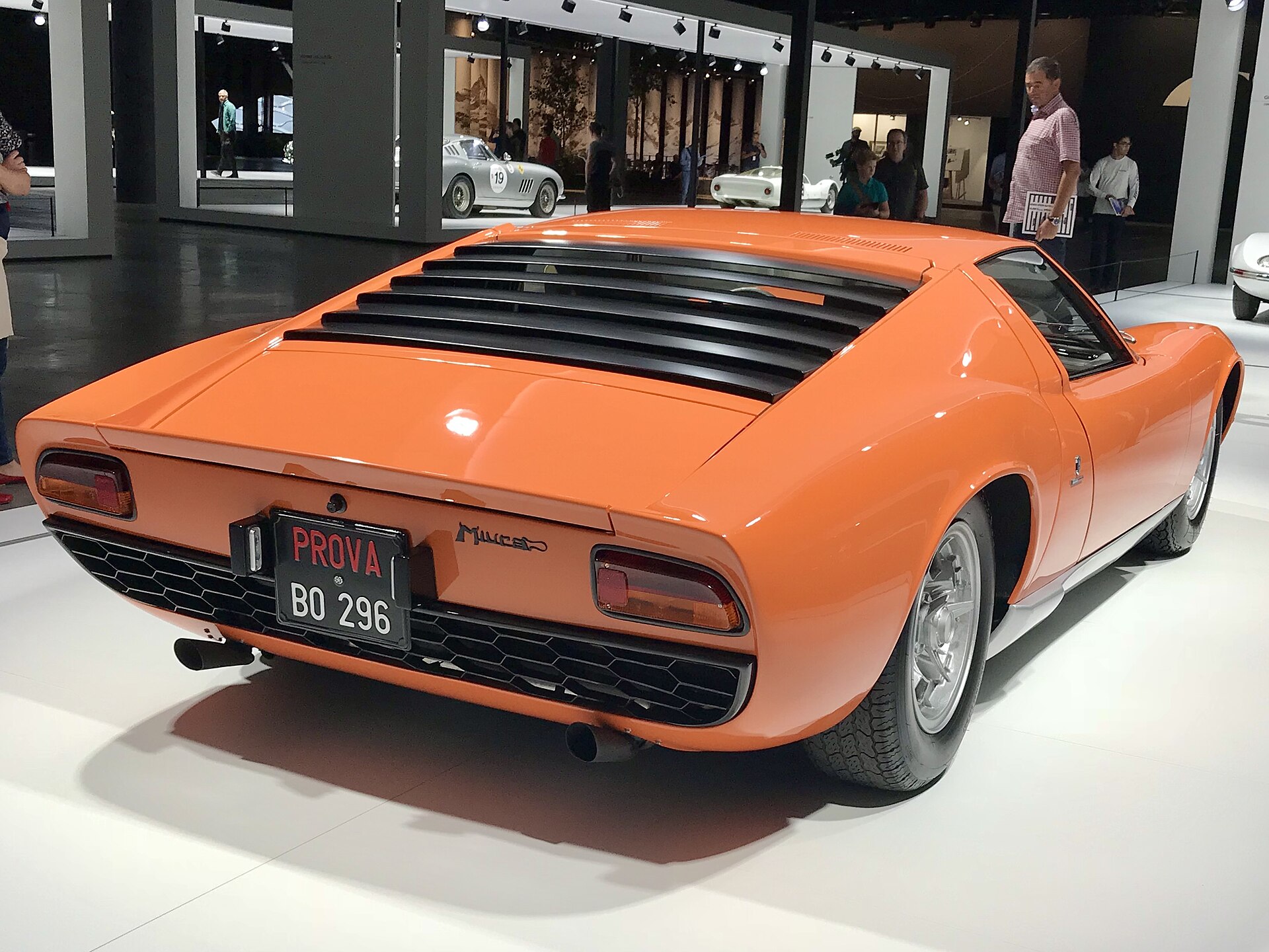 1968 Lamborghini Miura P400 from 1969 'The Italian Job' at Grand Basel 2018