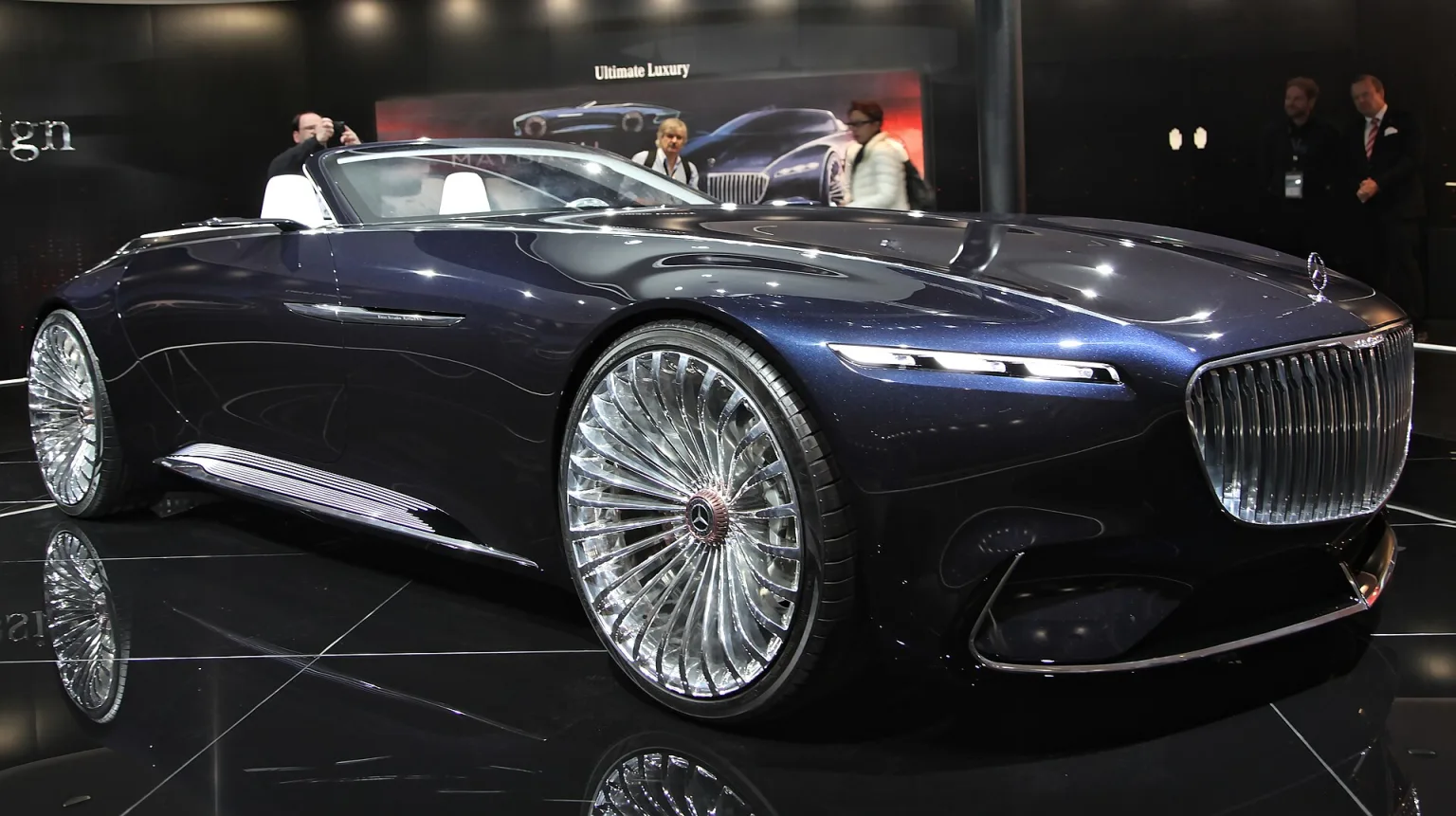 Vision Mercedes-Maybach 6 Cabriolet at Monterey Car Week, 2017