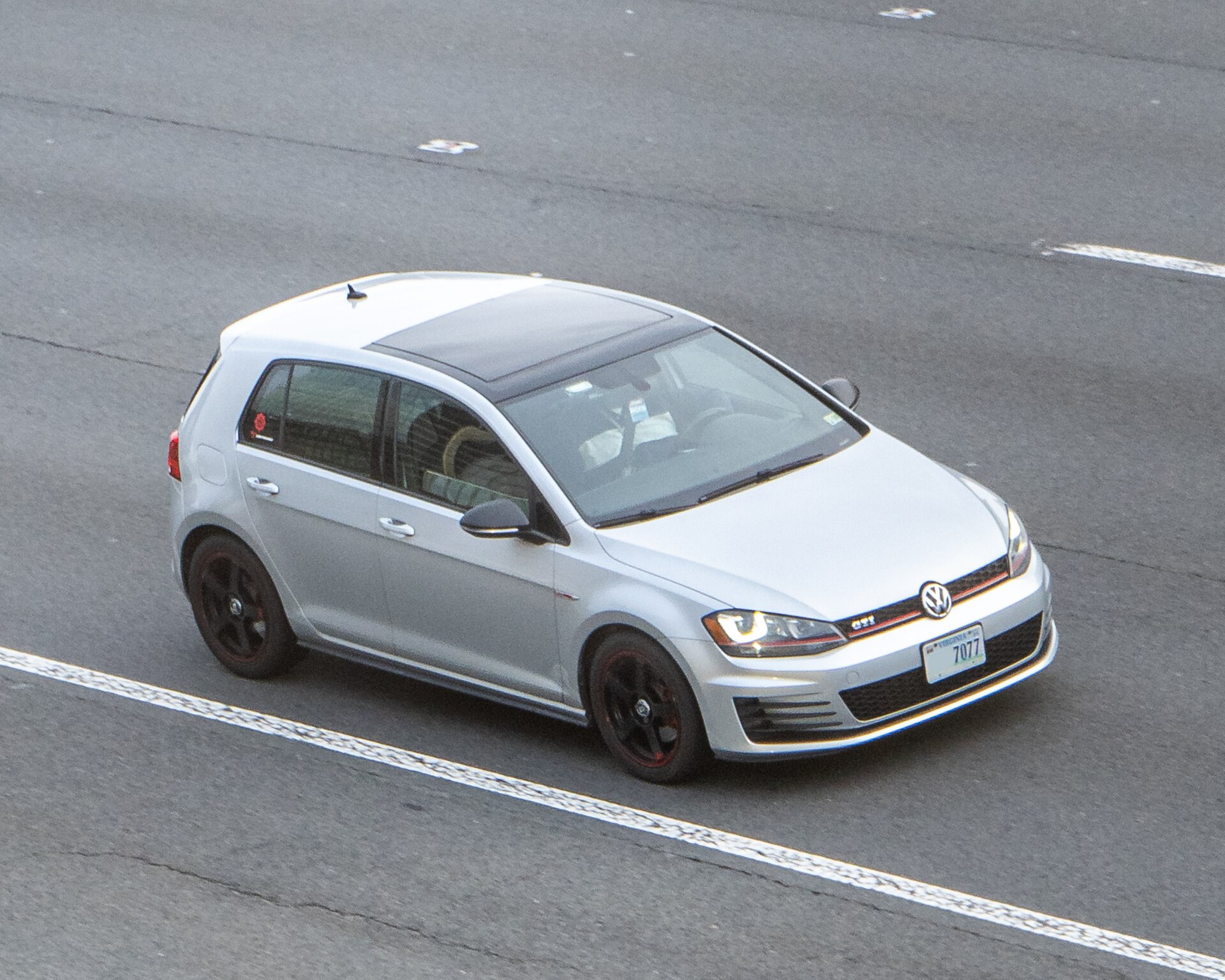 Volkswagen Golf GTI Mk7 in the USA, matching the 2014 US-spec debut.