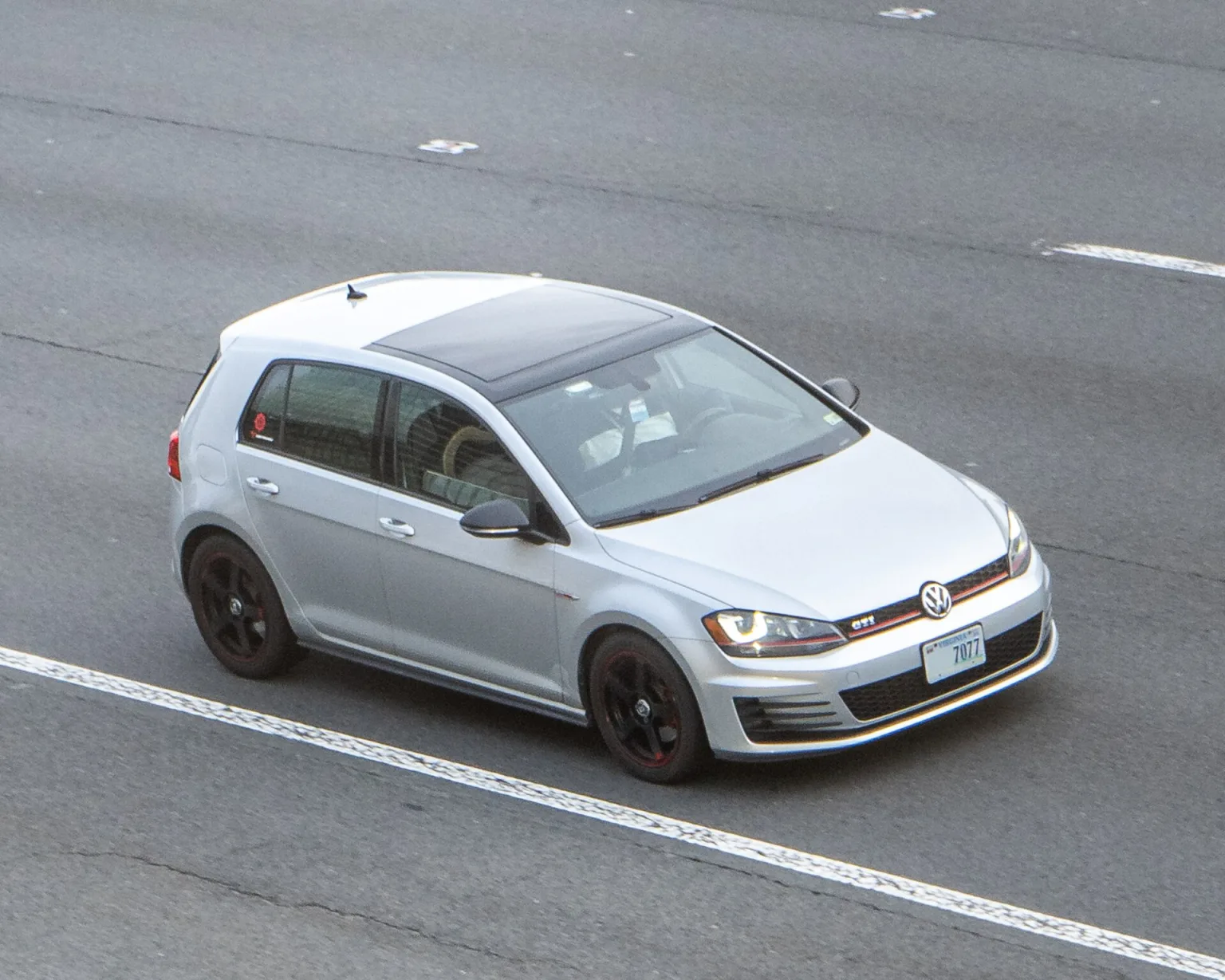 Volkswagen Golf GTI Mk7 in the USA, matching the 2014 US-spec debut.
