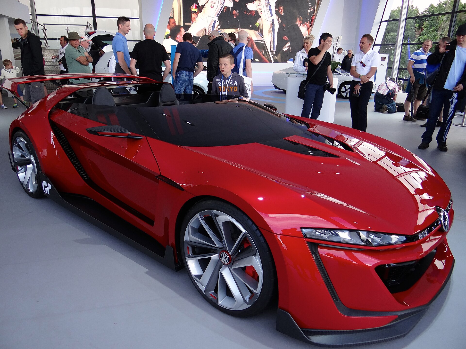 Volkswagen GTI Roadster Vision Gran Turismo at 2014 Goodwood Festival of Speed