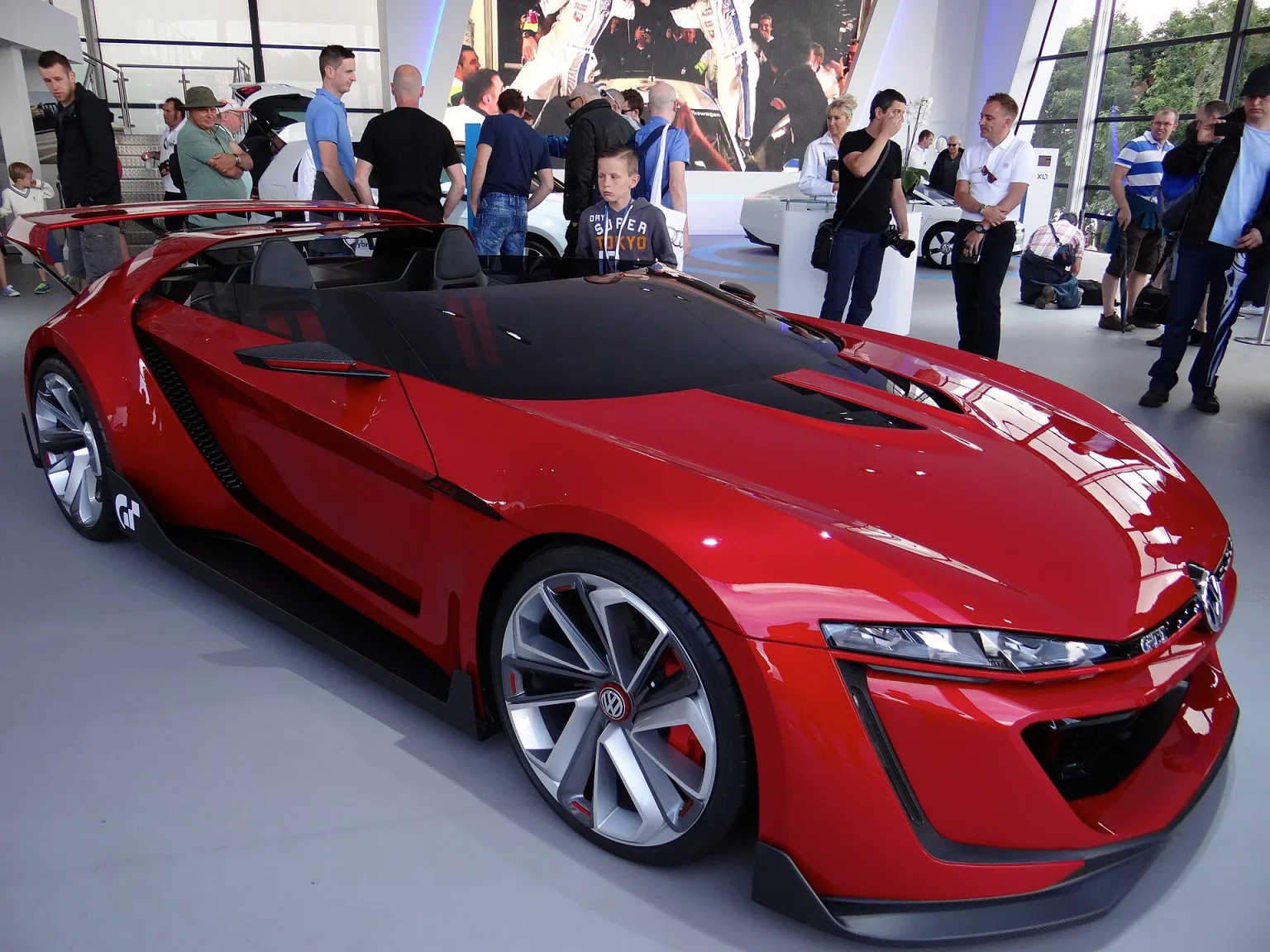 Volkswagen GTI Roadster Vision Gran Turismo at 2014 Goodwood Festival of Speed