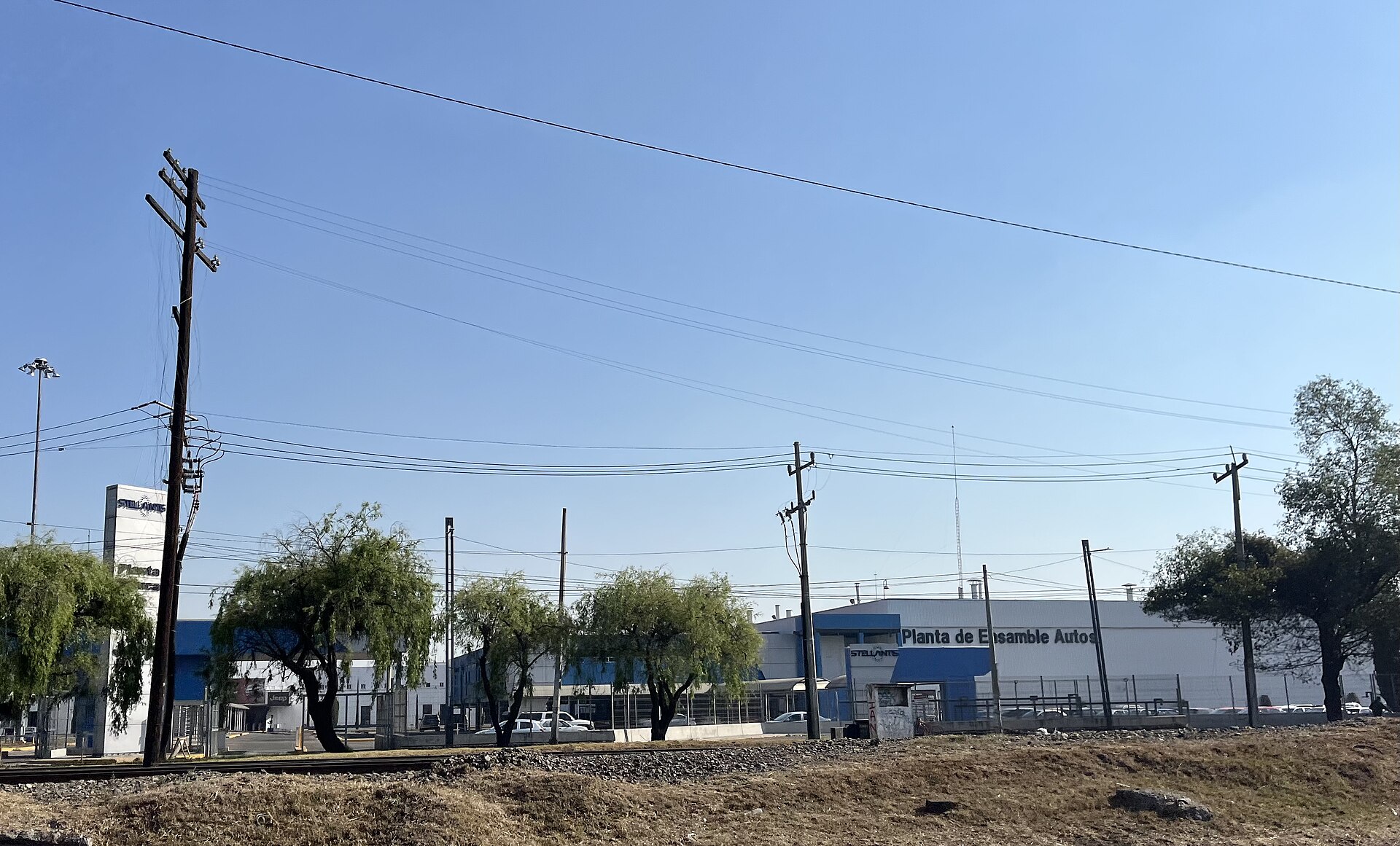 Car assembly line in Toluca, Mexico, 2014