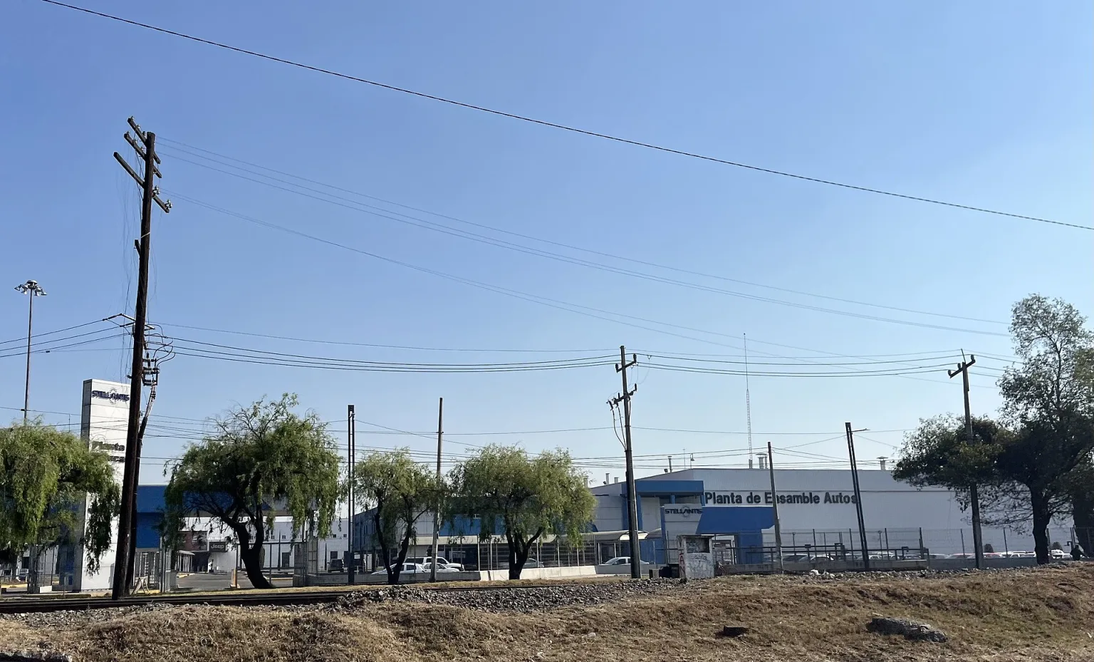 Car assembly line in Toluca, Mexico, 2014