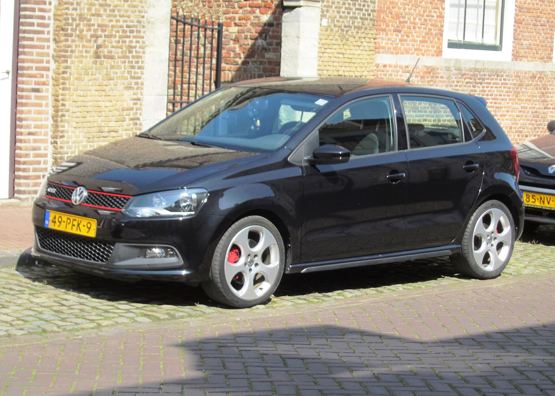 2014 Volkswagen Polo GTI photographed in Aardenburg