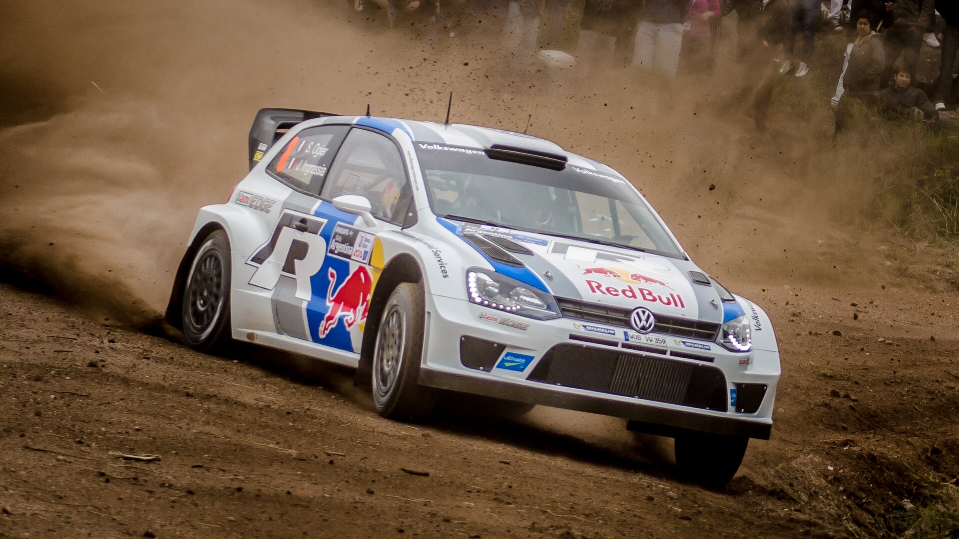 Volkswagen Polo R WRC 2013 with Sébastien Ogier & Julien Ingrassia