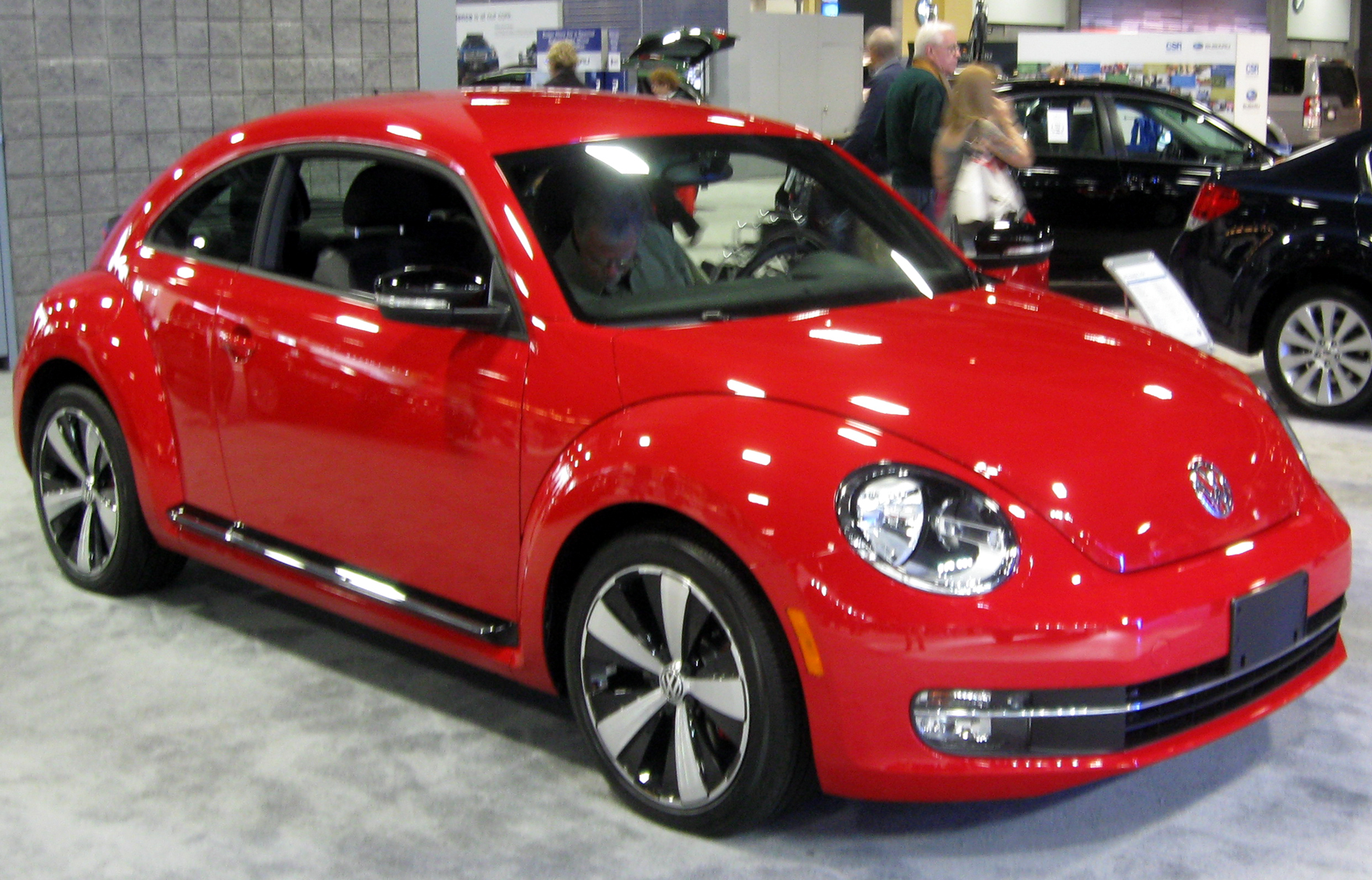 2012 Volkswagen Beetle photographed in Washington, DC