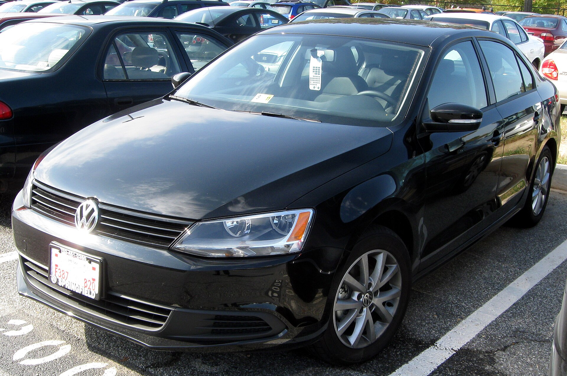 2011 Volkswagen Jetta SE photographed in October 2010