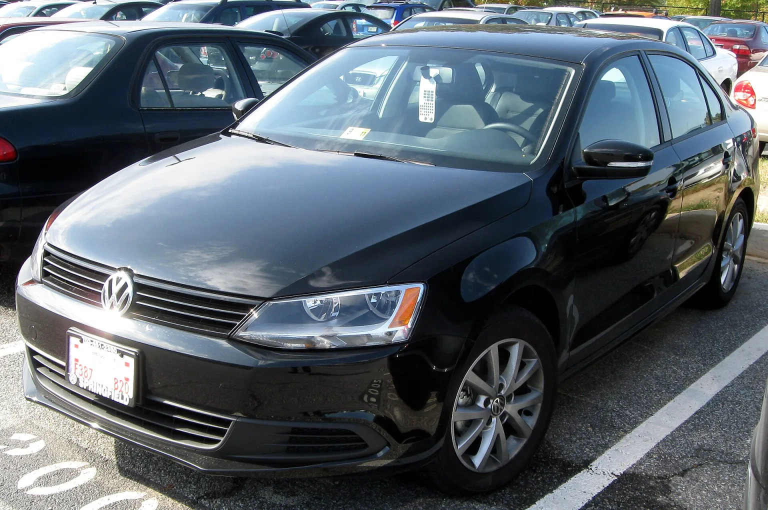 2011 Volkswagen Jetta SE photographed in October 2010